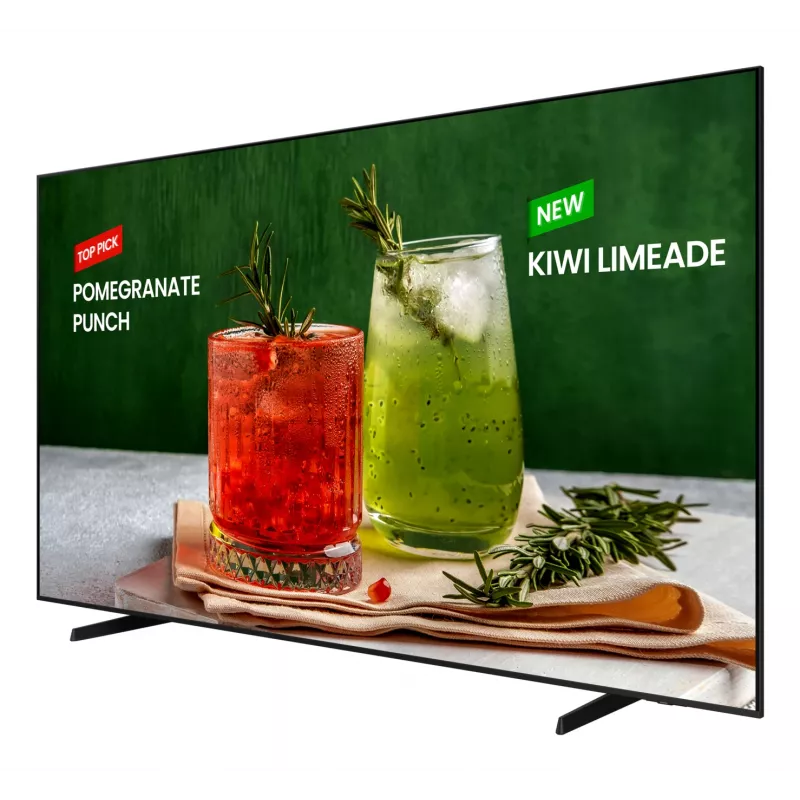 Samsung BE98D-H Display digital signage 2,49 m (98 inch) LED WLAN 4K Ultra HD nero processore integrato Tizen 16/7