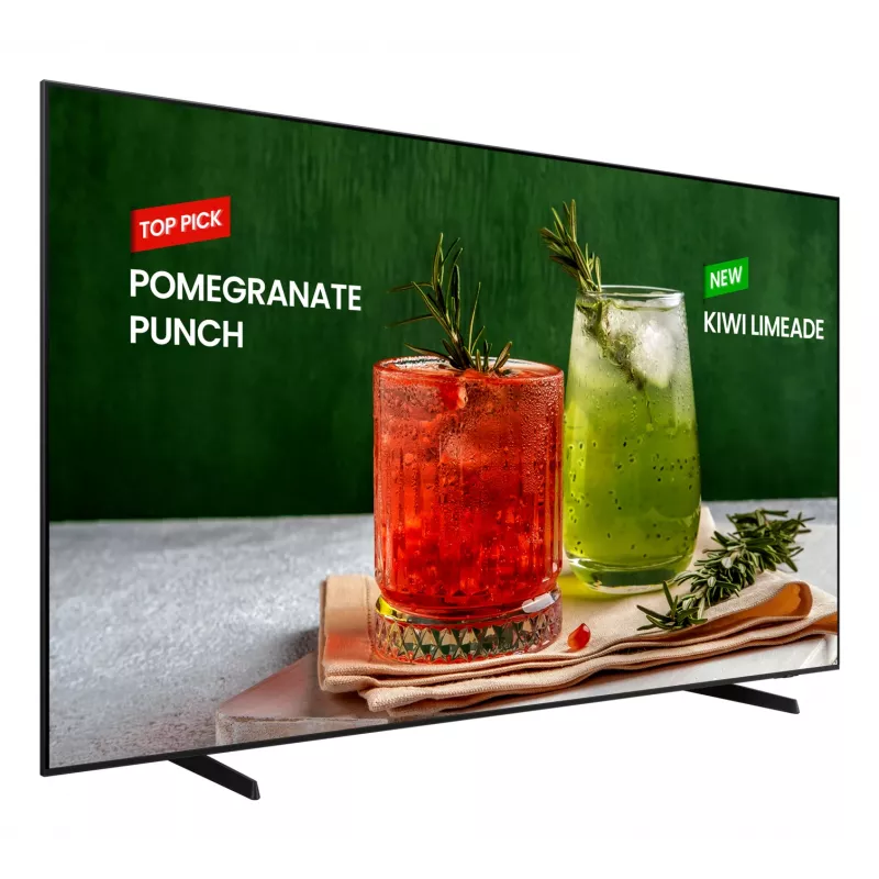 Samsung BE98D-H Display digital signage 2,49 m (98 inch) LED WLAN 4K Ultra HD nero processore integrato Tizen 16/7