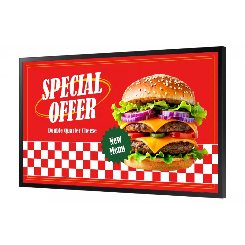 Samsung OH55DX (LH55OHDEBGBXEN) display digital signage per esterni 139,7 cm (55 pollici) LCD Full HD 3500 cd/m² Tizen 24/7, IP56, nero
