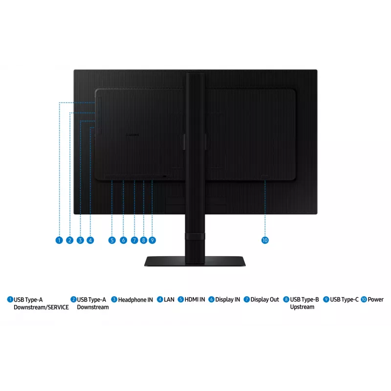 Monitor per computer Samsung S24D604UAU 61 cm (24
