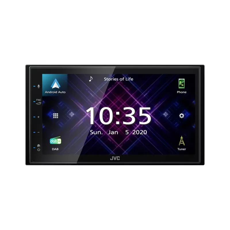 JVC KW-M565DBT ricevitore multimediale per auto nero 200 W Bluetooth
