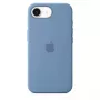 APPLE iPhone 16E – custodia in silicone – blu inverno (MD3Q4ZM/A)