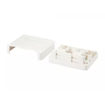 Equip 125124 scatola da parete per 2 jack keystone