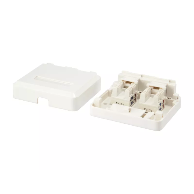 Equip 125124 scatola da parete per 2 jack keystone