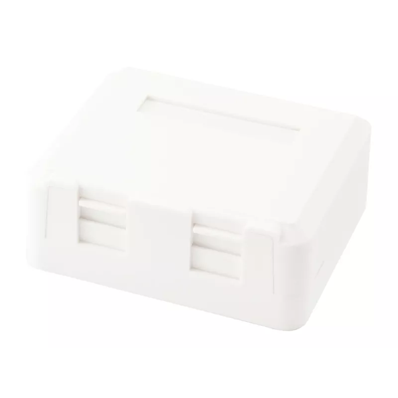 Equip 125124 scatola da parete per 2 jack keystone