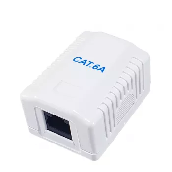 Equip 235215 presa di rete Cat6a bianco 54 mm x 39 mm x 29,5 mm