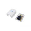 Equip 235215 presa di rete Cat6a bianco 54 mm x 39 mm x 29,5 mm