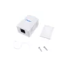Equip 235215 presa di rete Cat6a bianco 54 mm x 39 mm x 29,5 mm
