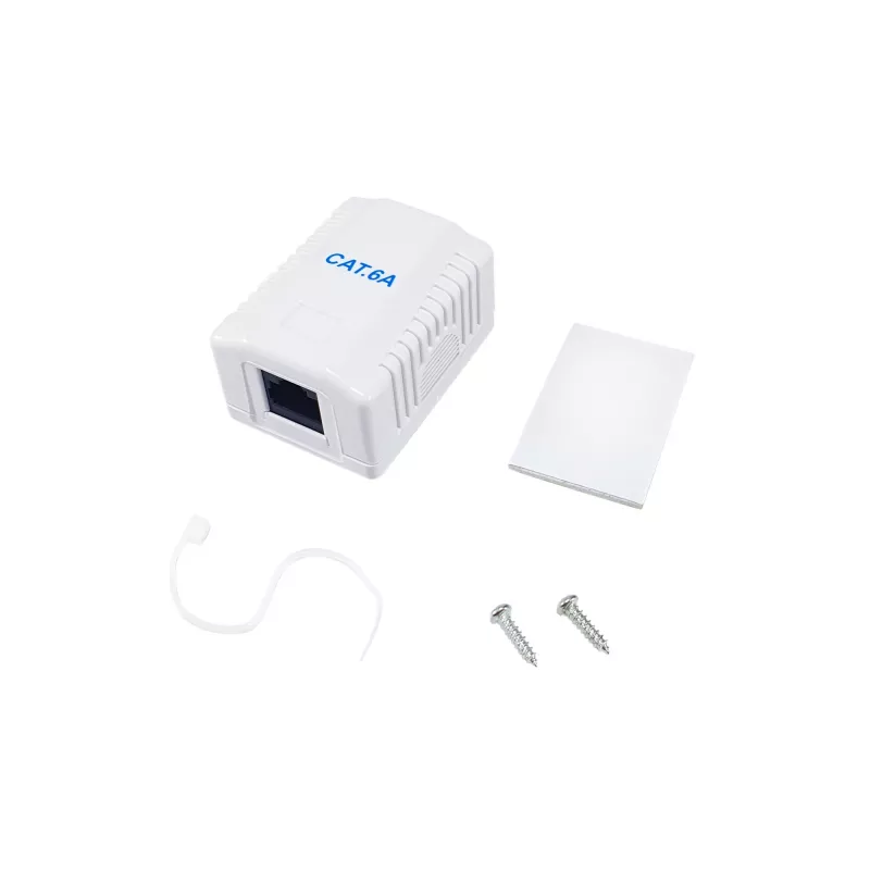 Equip 235215 presa di rete Cat6a bianco 54 mm x 39 mm x 29,5 mm