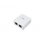 Equip scatola da parete 2 porte Cat.6A 61 mm x 29,6 mm x 59,1 mm