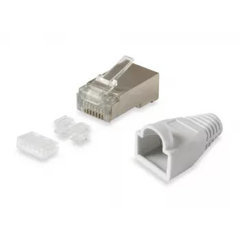 Equip 121181 set di connettori RJ45 schermati Cat.6