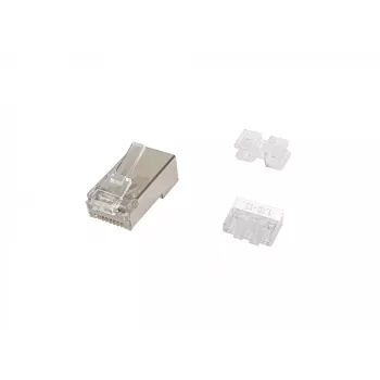 Connettore maschio RJ45 schermato Equip Cat.6A, 100 pz./confezione