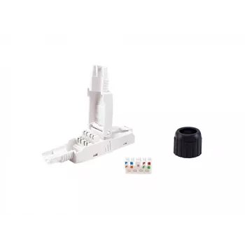 Connettore maschio RJ45 senza attrezzi Equip Cat.6, 5 pz./set