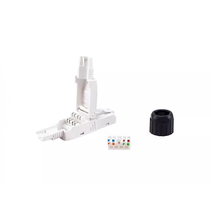 Connettore maschio RJ45 senza attrezzi Equip Cat.6, 5 pz./set