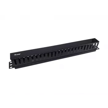 Equip pannello di gestione cavi per montaggio rack 19