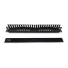 Equip pannello di gestione cavi per montaggio rack 19