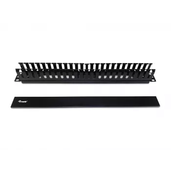 Equip pannello di gestione cavi per montaggio rack 19