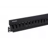 Equip pannello di gestione cavi per montaggio rack 19