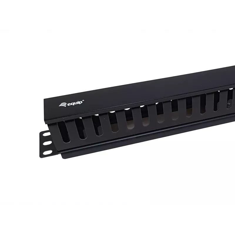 Equip pannello di gestione cavi per montaggio rack 19