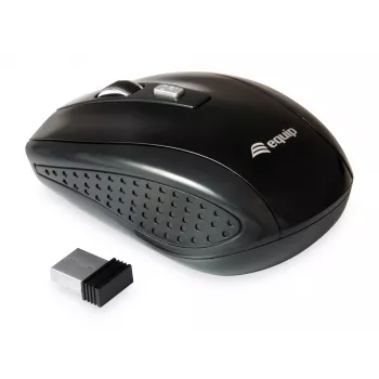 Equip 245104 mouse da viaggio ambidestro RF wireless ottico 1600 DPI