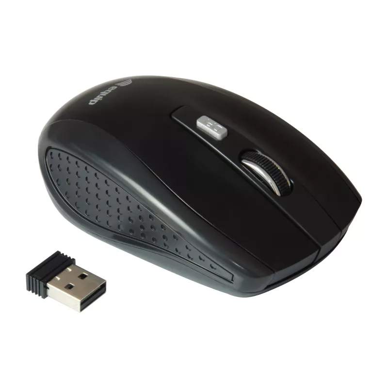 Equip 245104 mouse da viaggio ambidestro RF wireless ottico 1600 DPI