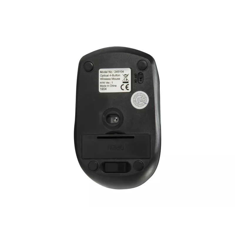 Equip 245104 mouse da viaggio ambidestro RF wireless ottico 1600 DPI