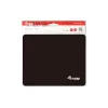 Equip tappetino per mouse, nero, tinta unita, nylon, gomma, base antiscivolo
