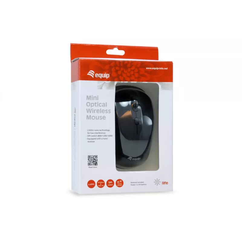 Equip mouse mini ottico wireless RF