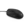 Equip mouse USB Silent, ambidestro, ottico, USB Type-A, 1200 DPI, nero
