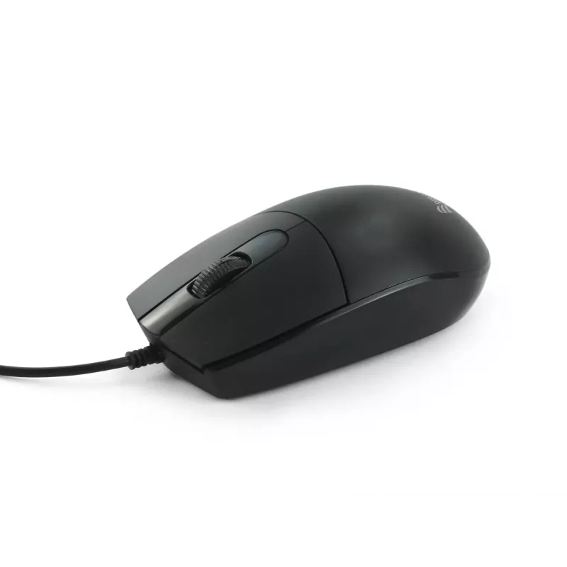 Equip mouse USB Silent, ambidestro, ottico, USB Type-A, 1200 DPI, nero