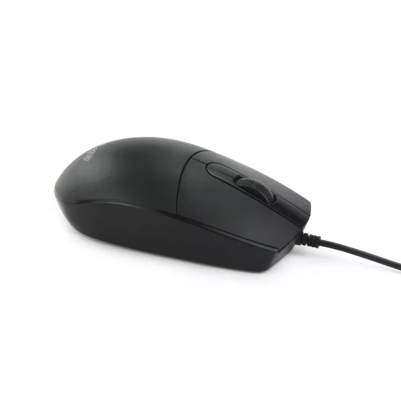Equip mouse USB Silent, ambidestro, ottico, USB Type-A, 1200 DPI, nero