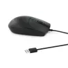 Equip mouse USB Silent, ambidestro, ottico, USB Type-A, 1200 DPI, nero
