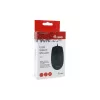 Equip mouse USB Silent, ambidestro, ottico, USB Type-A, 1200 DPI, nero