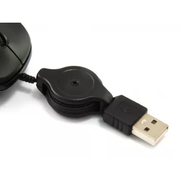Equip 245103 mouse da viaggio ambidestro USB Type-A ottico 1000 DPI