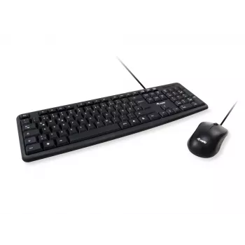 Equip 245203 tastiera mouse inclusi ufficio USB QWERTY italiano nero