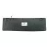 Equip tastiera USB con filo, full-size (100%), con filo, USB, QWERTY, nero