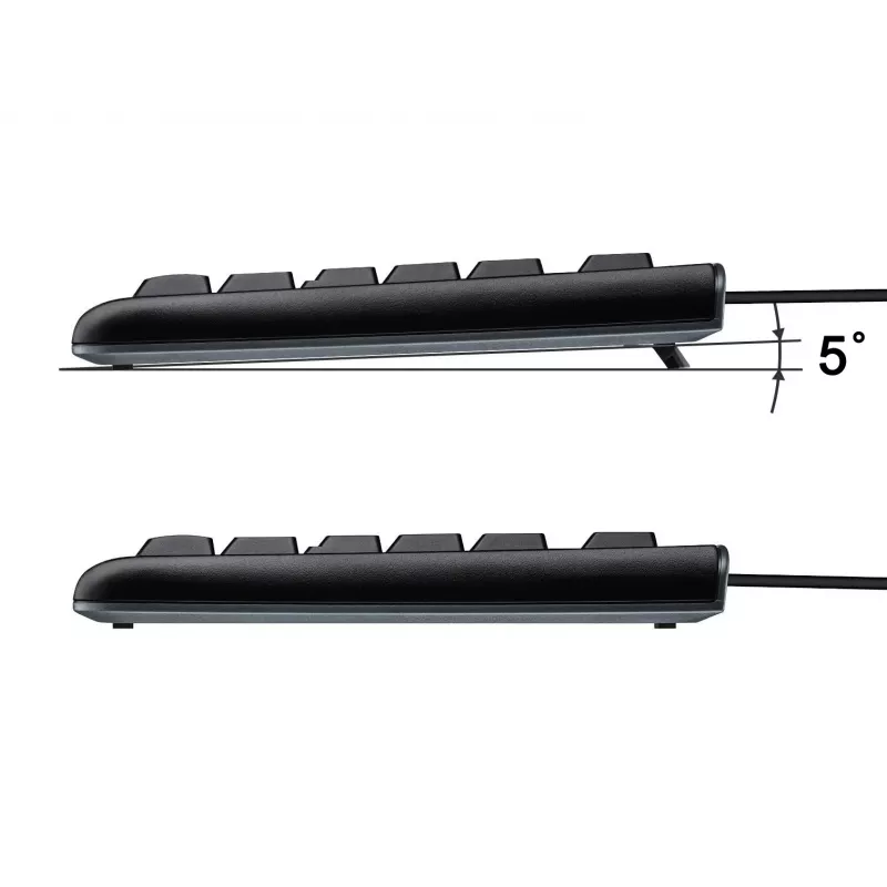 Equip 245213 tastiera ufficio USB QWERTY italiano nero