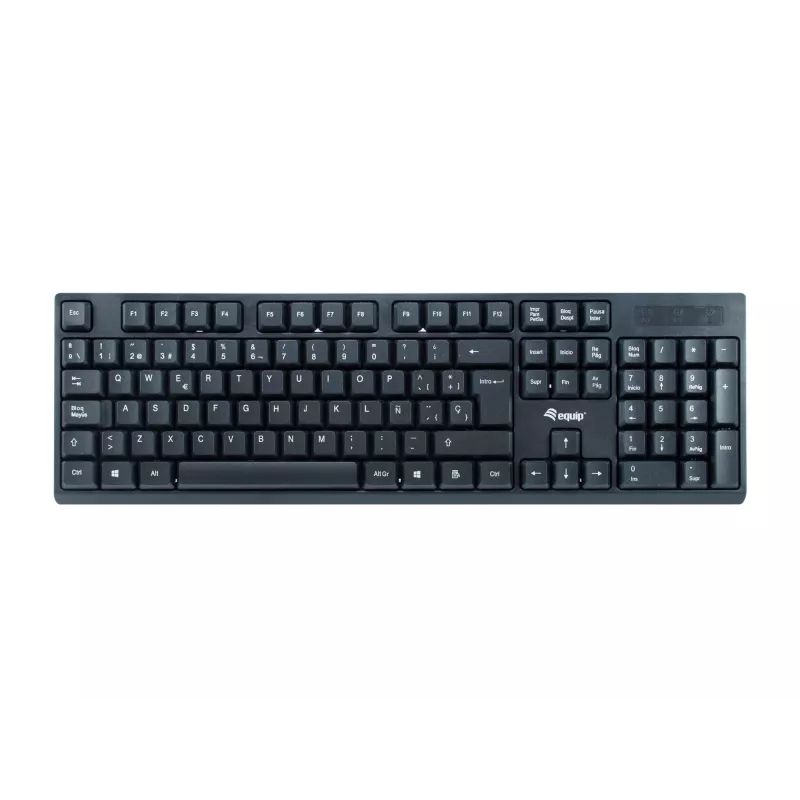 Equip set tastiera e mouse wireless, layout ES