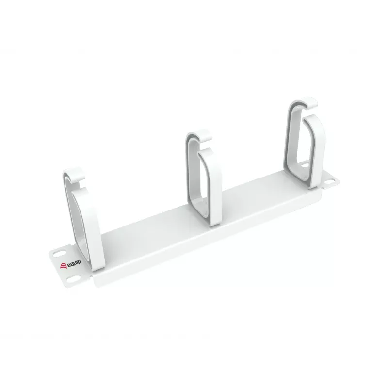 Equip pannello gestione cavi 10 pollici, 1U, grigio chiaro