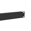 Pannello cieco Equip 10 pollici 1U nero acciaio 25,4 mm larghezza