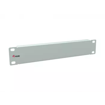 Pannello cieco Equip 10 pollici 1U grigio chiaro acciaio 25,4 mm