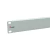 Pannello cieco Equip 10 pollici 1U grigio chiaro acciaio 25,4 mm