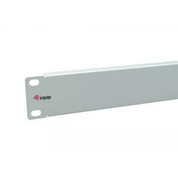 Pannello cieco Equip 10 pollici 1U grigio chiaro acciaio 25,4 mm