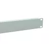 Pannello cieco Equip 10 pollici 1U grigio chiaro acciaio 25,4 mm