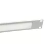 Pannello spazzola Equip 10 pollici grigio chiaro acciaio 1U