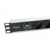 Equip 333315 unità di distribuzione elettrica (PDU) 7 uscite AC 1U nero, argento