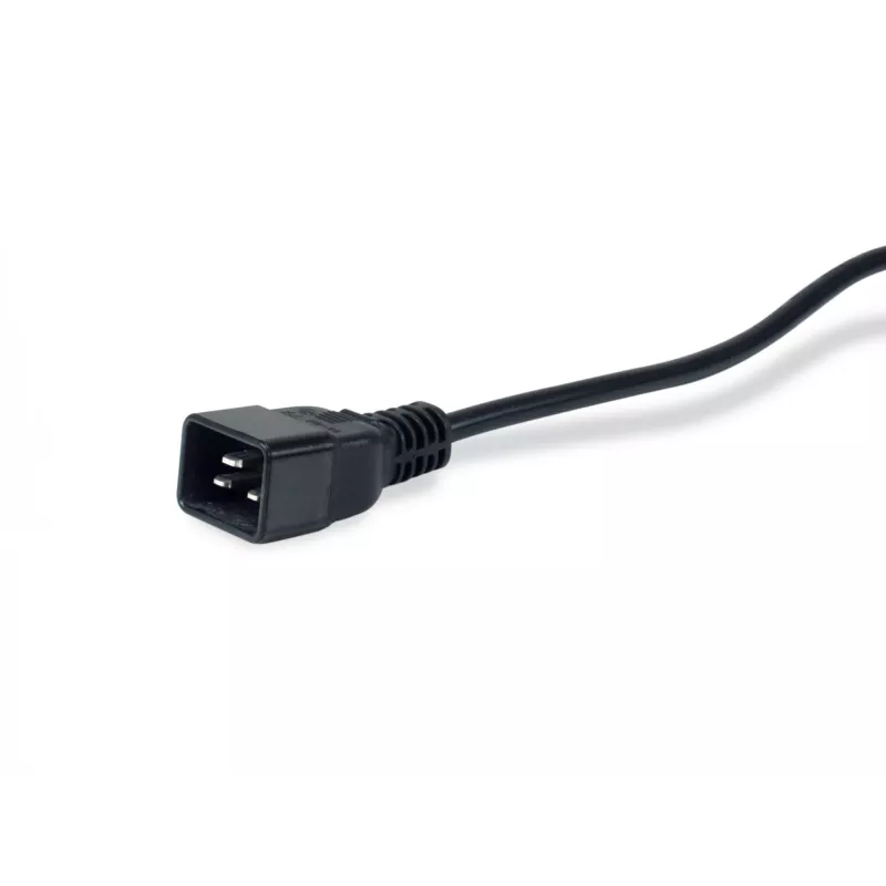 Equip ciabatta elettrica a 8 vie, 6 x IEC-C13 + 2 x IEC-C19, interruttore on/off, case in alluminio