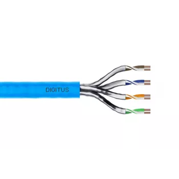 Cavo da installazione DIGITUS - CAT6a - U/FTP - AWG 23/1 - 100m - blu