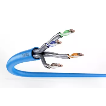 Cavo da installazione DIGITUS - CAT6a - U/FTP - AWG 23/1 - 100m - blu