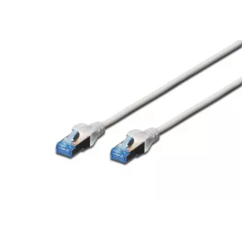 Cavo patch DIGITUS - Cat 5e - SF/UTP - snagless - 10 m - grigio